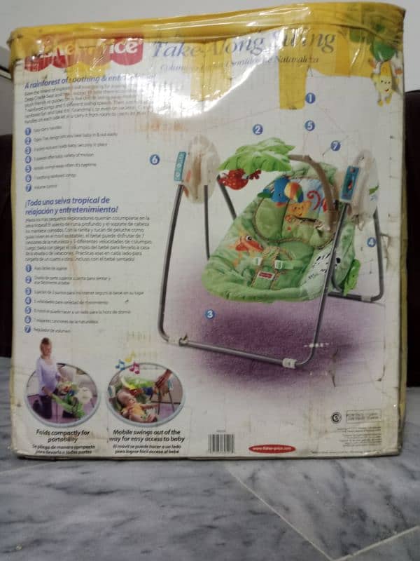 Fisher-Price Huśtawka Deszczowy Las M6710 3