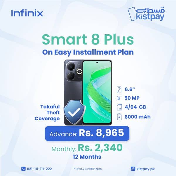 Smartphones on Installment Infinix Smart Hot 40 50 Pro Note50 Pro 2