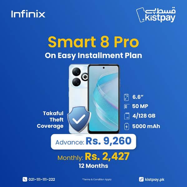 Smartphones on Installment Infinix Smart Hot 40 50 Pro Note50 Pro 5