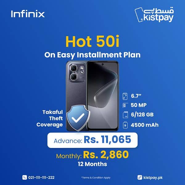 Smartphones on Installment Infinix Smart Hot 40 50 Pro Note50 Pro 11