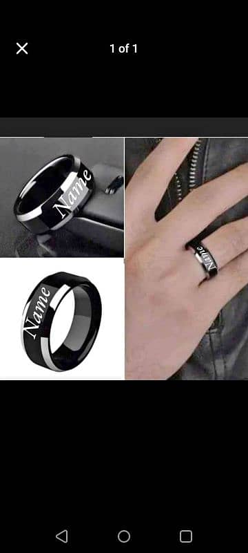 couple Rings available with name 0