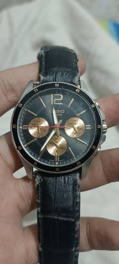 Casio chronograph watch