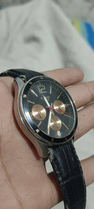 Casio chronograph watch 2