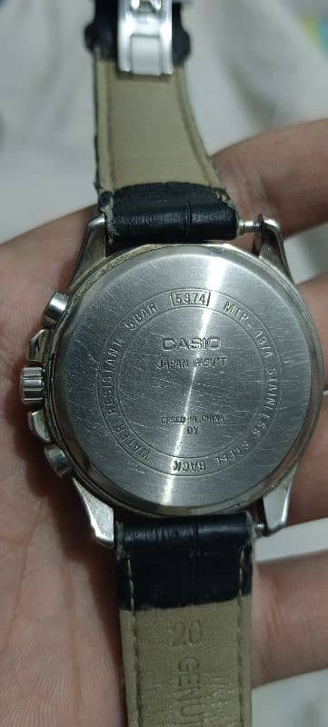 Casio chronograph watch 6