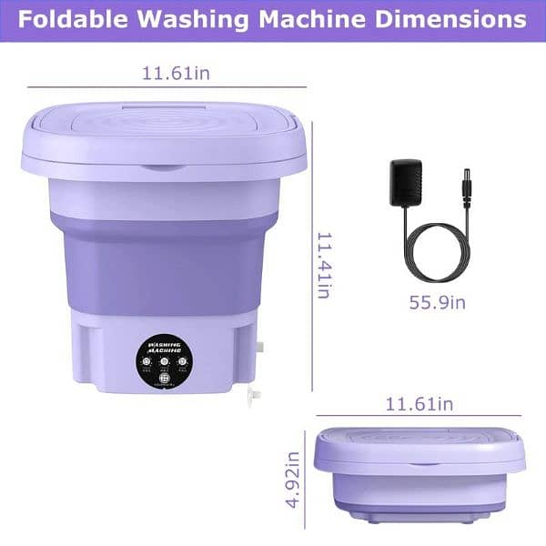 Portable Mini Washing Machine 1