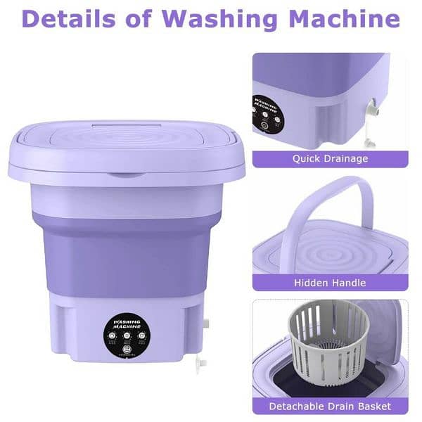 Portable Mini Washing Machine 3