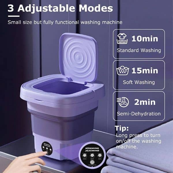 Portable Mini Washing Machine 4