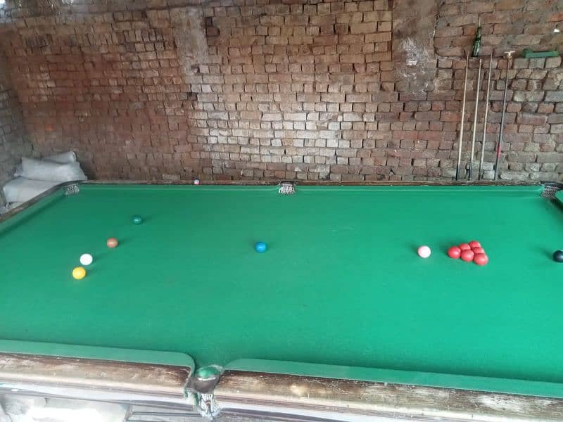 snooker table 1