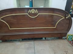 PURE WOODEN BED FOR SALE