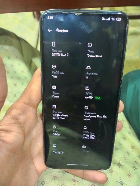 oppo reno 2 f 8/128gb full ok condition 10/9 contact  +92 336 5141640 0