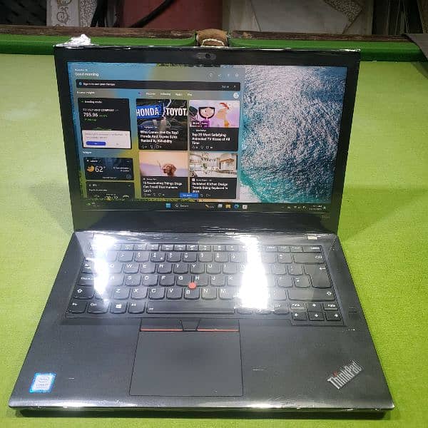 Lenovo Thinkpad T480 (i7-8th gen)(16gb ram+256gb ssd NVME) 2