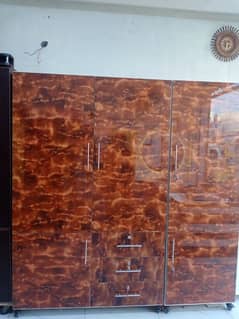 UV 3 door almari/ wood works/cupboard /wardrobe for sale/almirah