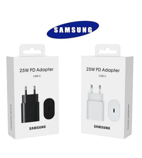 Sumsung 25W  Super Fast PD Adapter, Now Available -Free Delivery. 0