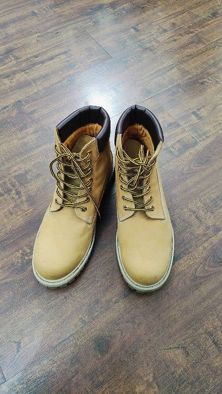 Camel PURE LEATHER Boots(Lark&Finch)(Top Quality) 0