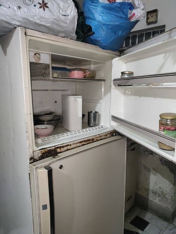 refrigerator. in good condition . 2