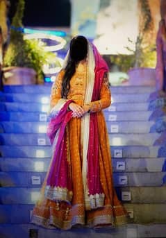 Mehndi bridal Dress for sale (Urgent)