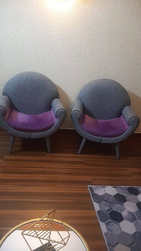 Bedroom chairs. . . slightly used 1