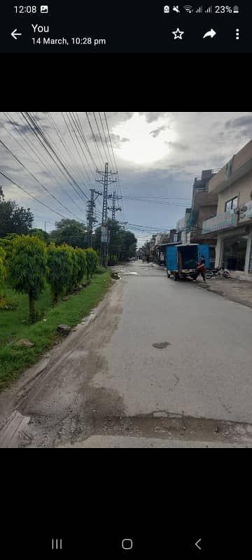 2 kanal commercial building for rent main canal services road ka upper 1