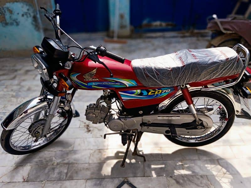 Honda CD 70 2024  model Serail 10 0