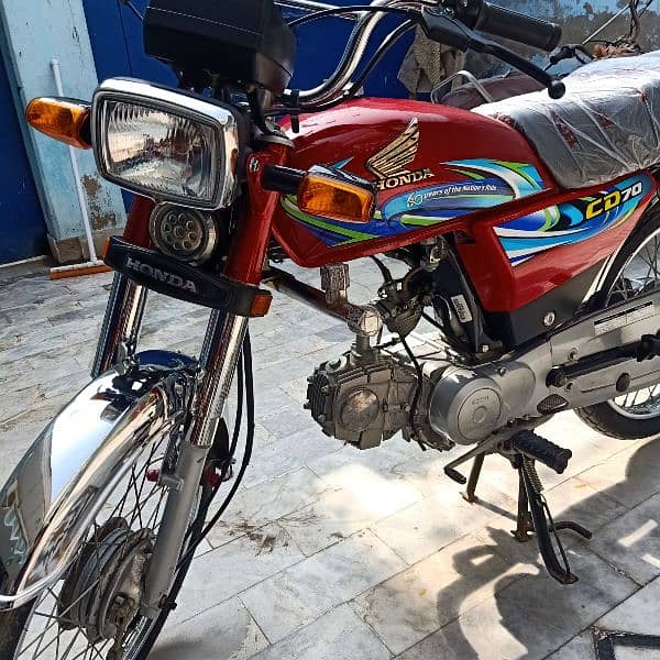 Honda CD 70 2024  model Serail 10 1