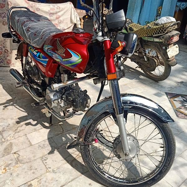 Honda CD 70 2024  model Serail 10 3