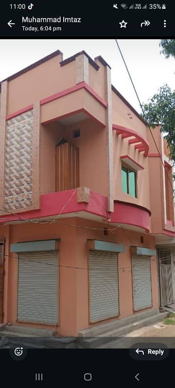 3 marla double story brand new furnished house for sale with 2 shop 0