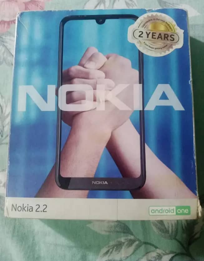 Nokia 2.2 with box pta approved 3/32gb dual sim 4