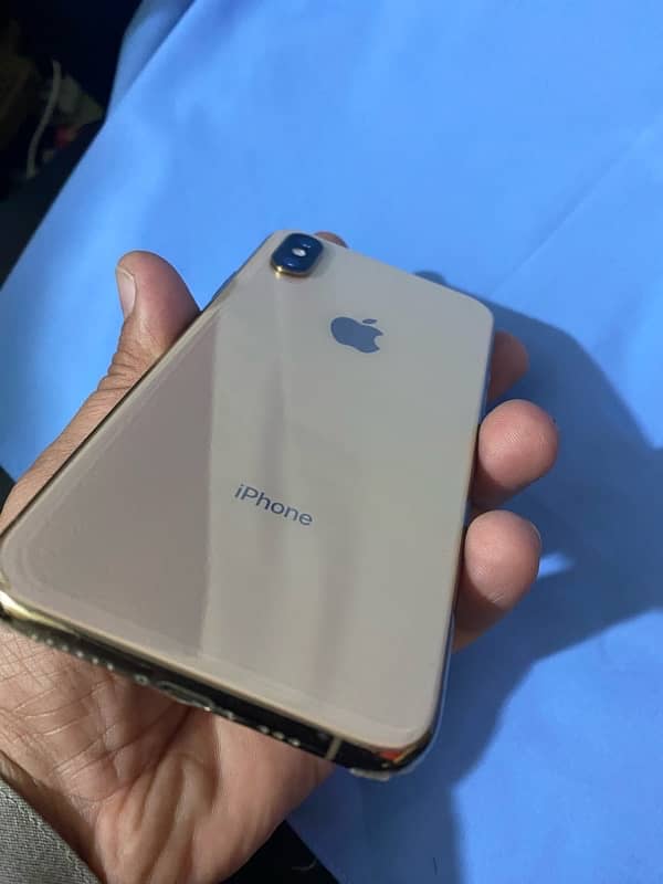 iphone xs pta aprved 10/10 condtion 64gb full genuine phone 0