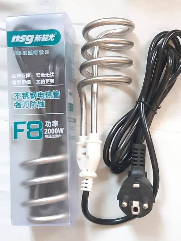 F8 water heating Rod shock proof 0