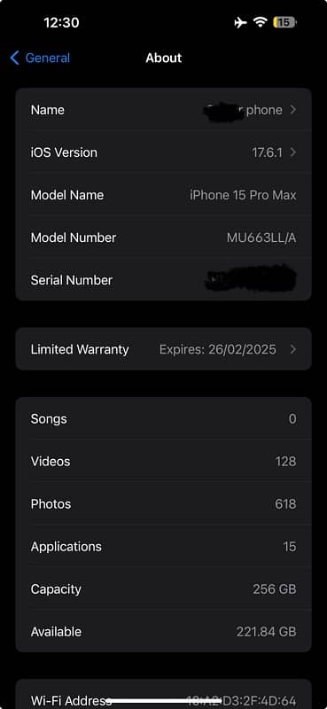 Iphone 15 Pro Max 256 2