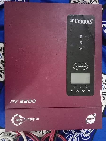 Fronus solar energy platinum 2200pv 7