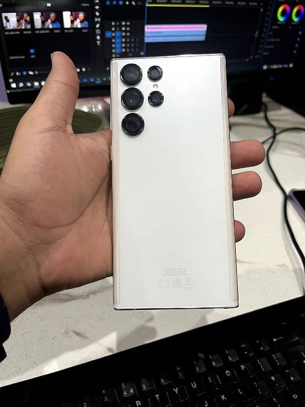 White S22 ultra Scratchless 10/10 0