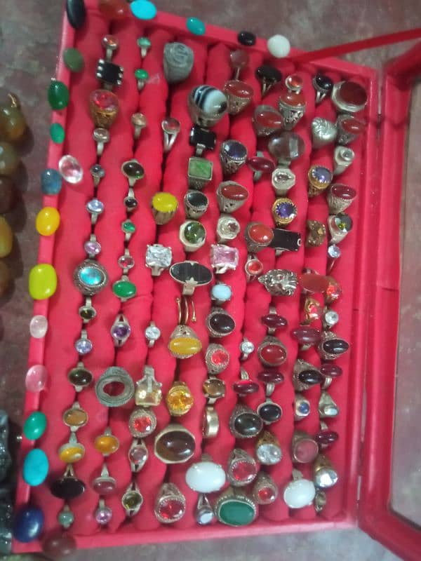 Muktalif price main orignal stone All stone avilable beauty full rings 9