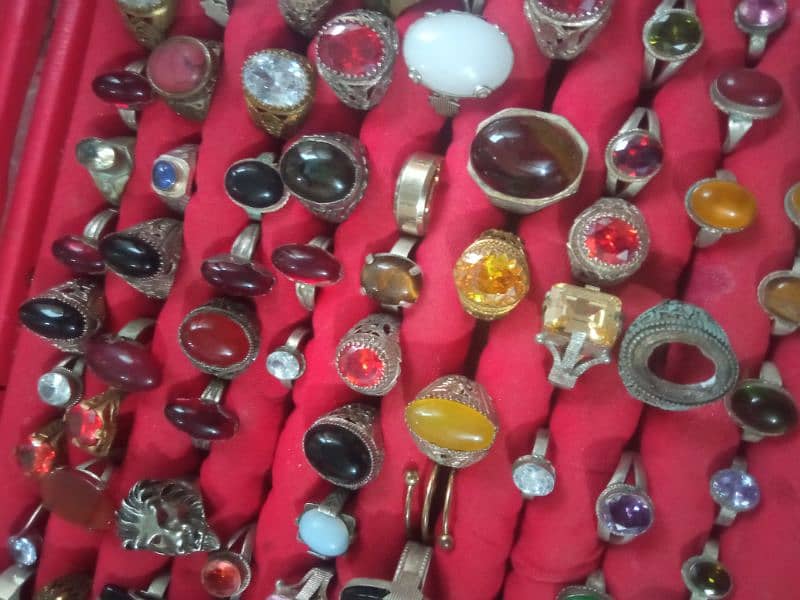 Muktalif price main orignal stone All stone avilable beauty full rings 11