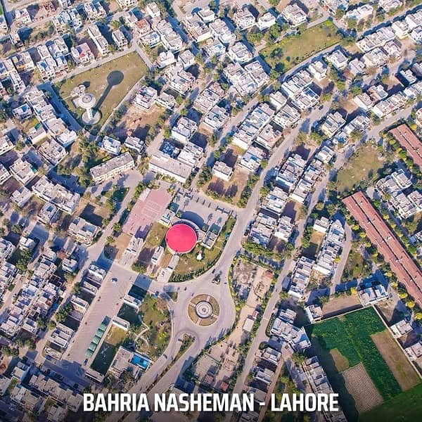 8 Marla Hot Location Plot For Sale In Zinia Block Bahria Nasheman. 2