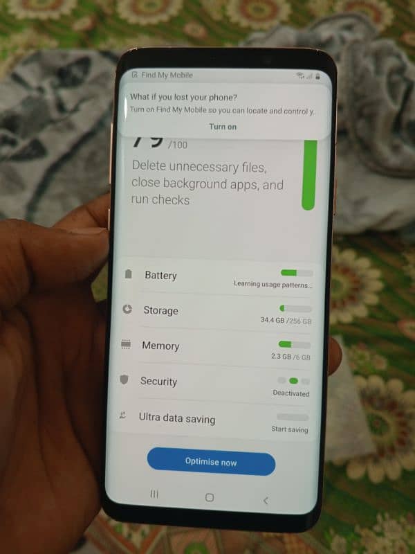 Samsung S9 plus 256gb clean display 4