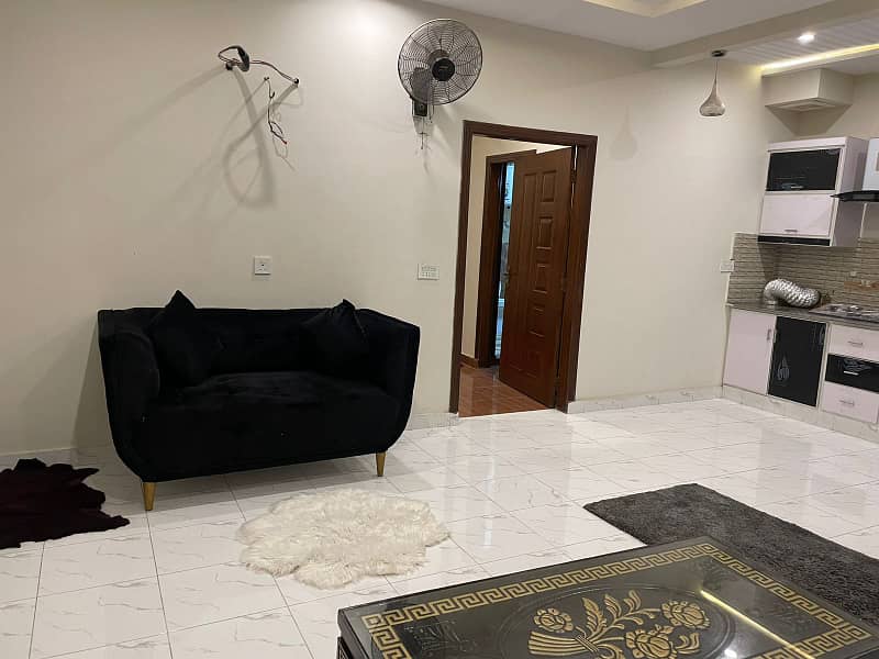 Investor Rate One Bed Ready to Move Furnished Apartment Available For Sale On One Year Installment Plan In Sector E Bahria Town Lahore 7