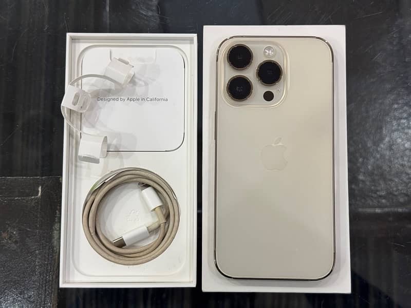 iphone 14 pro gold colour 128GB 4