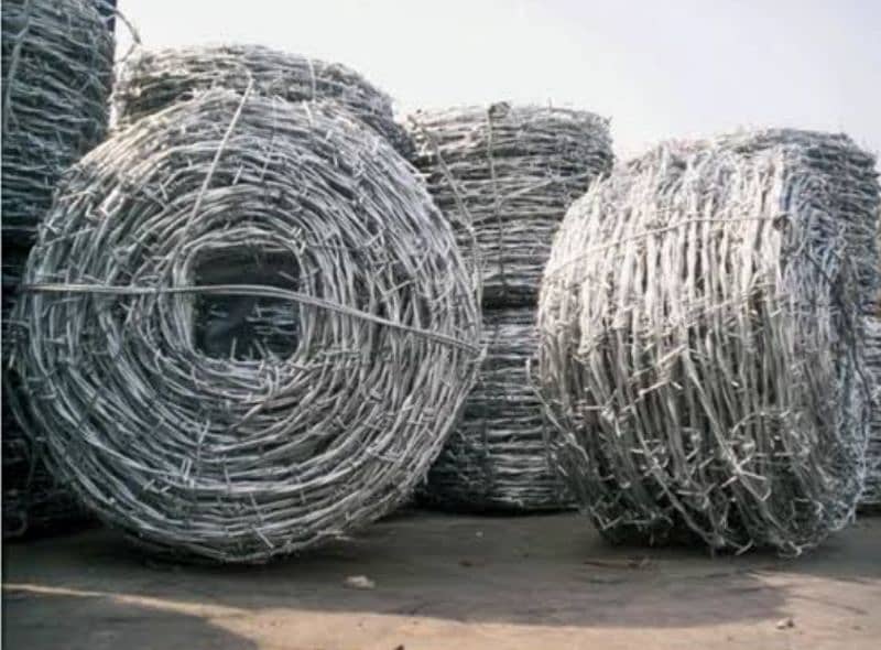 chain link fence razor wire barbed wire Security mesh welded Jali 3