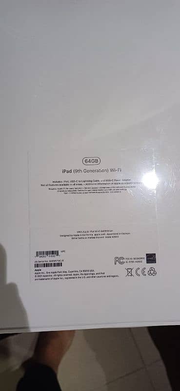 IPAD 9th Generation WIFI Silver 1