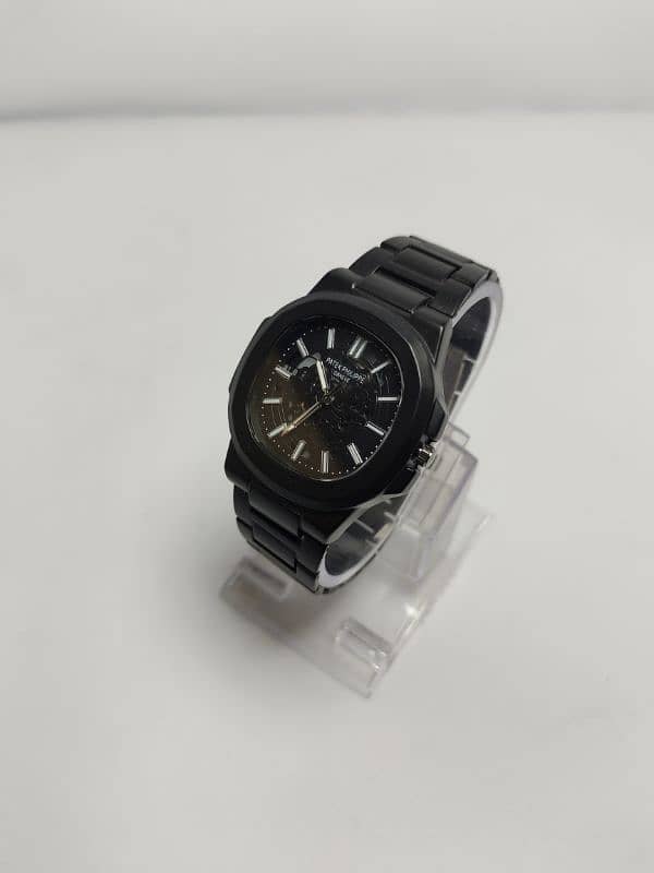 Black Matt  Mens Special two stone staneless watch 0