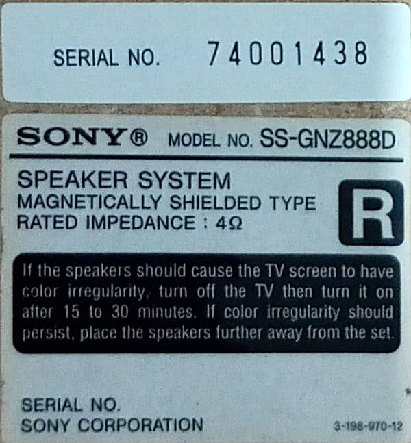 Sony  speaker 4