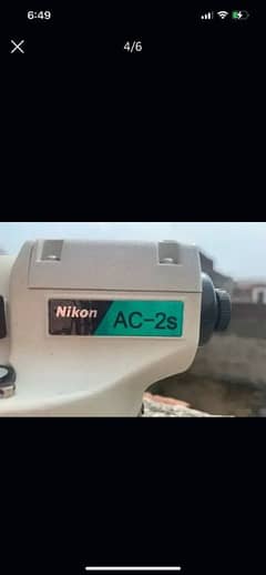 Nikon automatic level AC 2S civil surveyor