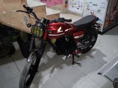 Honda cg 125 convert 200cc