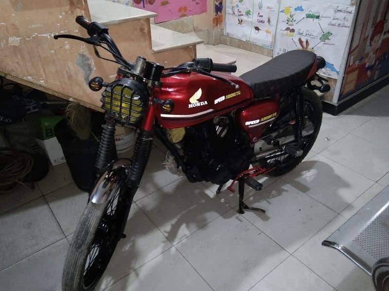 Honda cg 125 convert 200cc 0