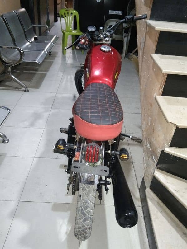 Honda cg 125 convert 200cc 2