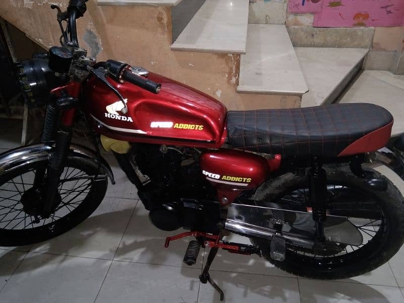 Honda cg 125 convert 200cc 3