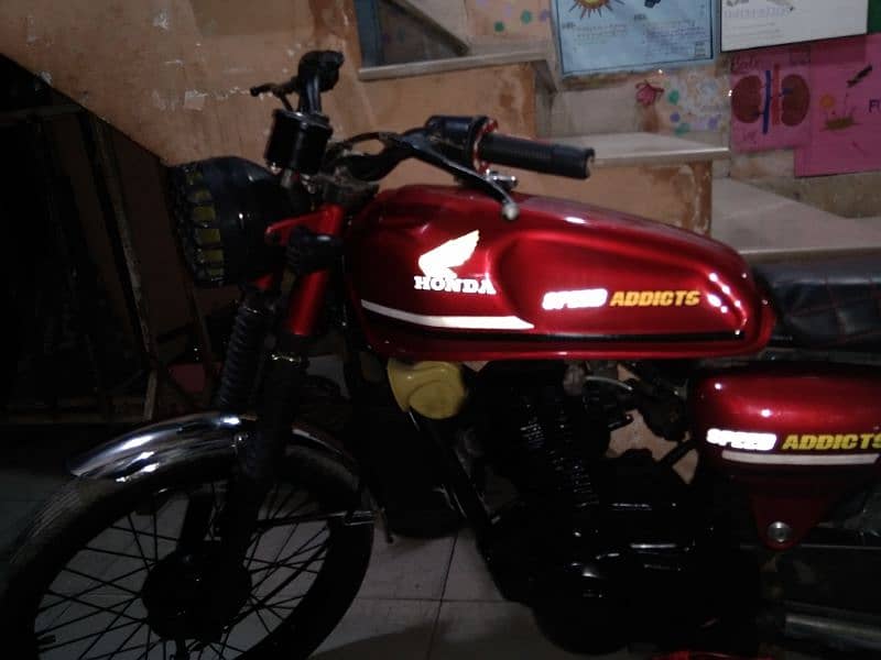 Honda cg 125 convert 200cc 4