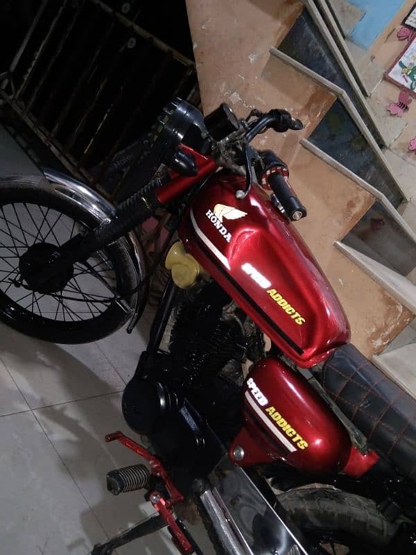 Honda cg 125 convert 200cc 5