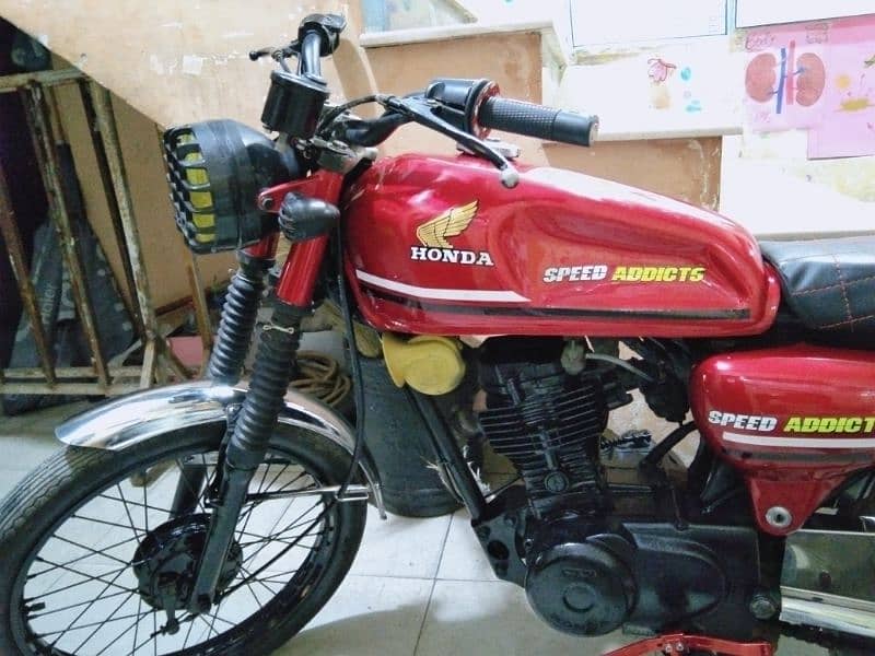 Honda cg 125 convert 200cc 6